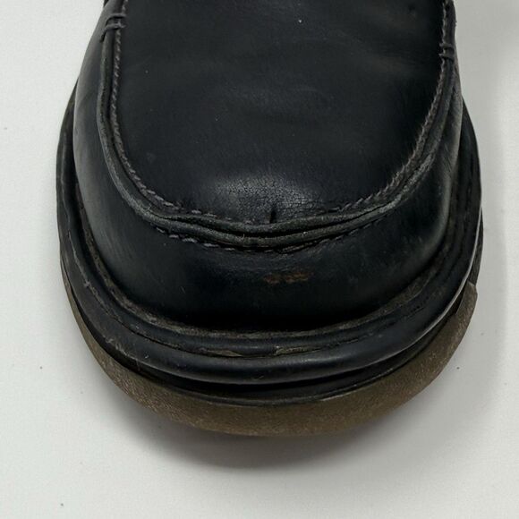 Dr Martens Loafers Mens 10 Womens 11 Black Leather Slip On Casual Preppy Shoes main image 9